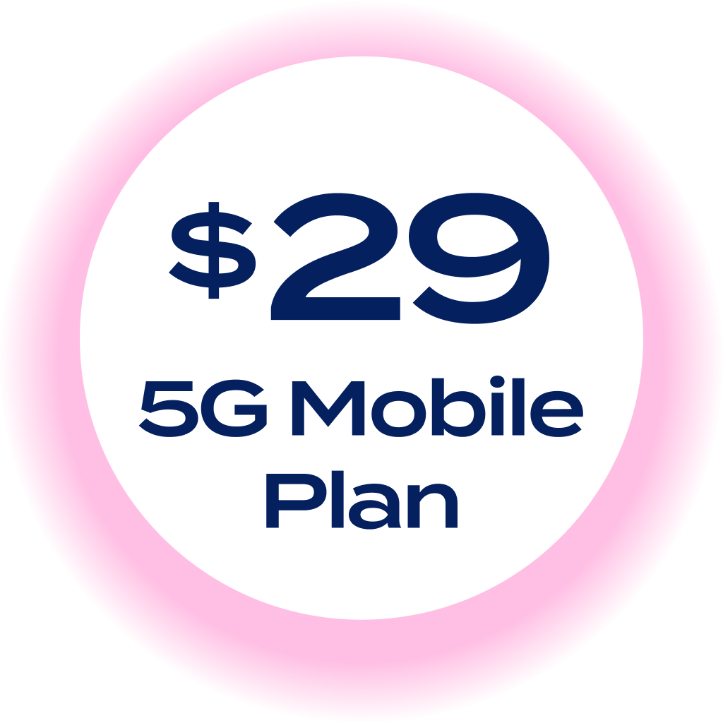 29 5G Prepaid Mobile Plan 25GB + Unlimited Rollover ALDImobile